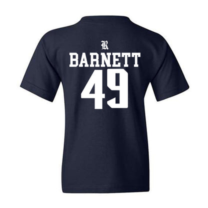 Rice - NCAA Football : Micah Barnett - Classic Shersey Youth T-Shirt-1