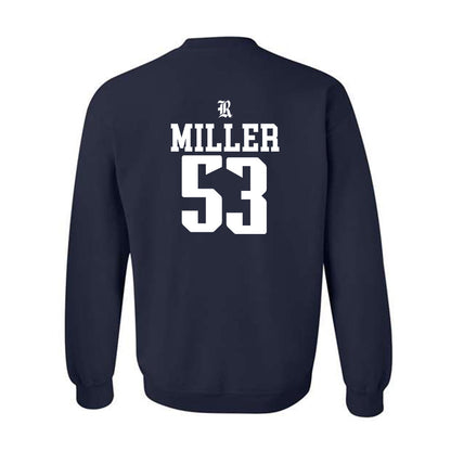 Rice - NCAA Football : Luke Miller - Classic Shersey Crewneck Sweatshirt-1