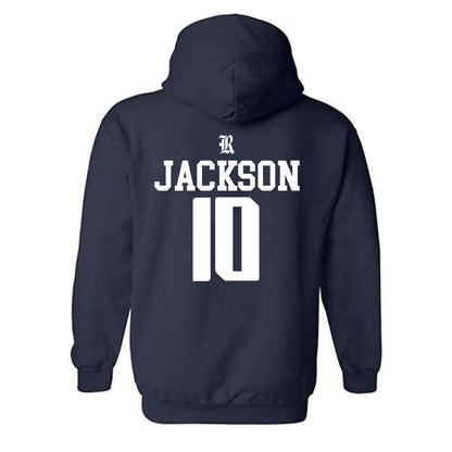 Rice - NCAA Football : Quinton Jackson - Classic Shersey Hooded Sweatshirt