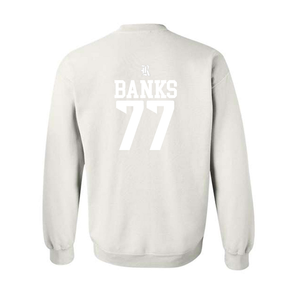 Rice - NCAA Football : Brant Banks - Crewneck Sweatshirt