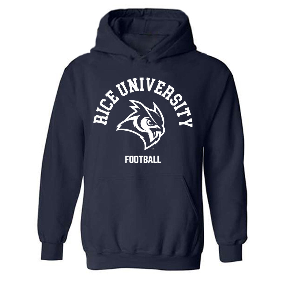Rice - NCAA Football : Aquantis Clemmons - Classic Shersey Hooded Sweatshirt-0