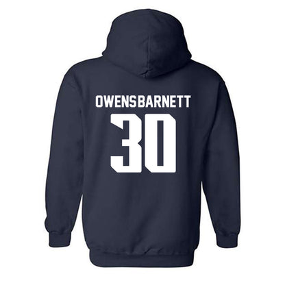 Rice - NCAA Women's Basketball : Jazzy Owens-Barnett - Classic Shersey Hooded Sweatshirt