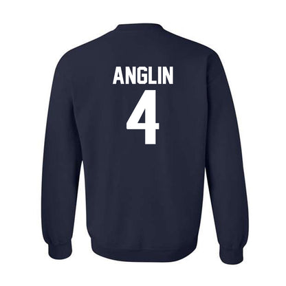 Rice - NCAA Men's Basketball : Denver Anglin - Sports Shersey Crewneck Sweatshirt-1