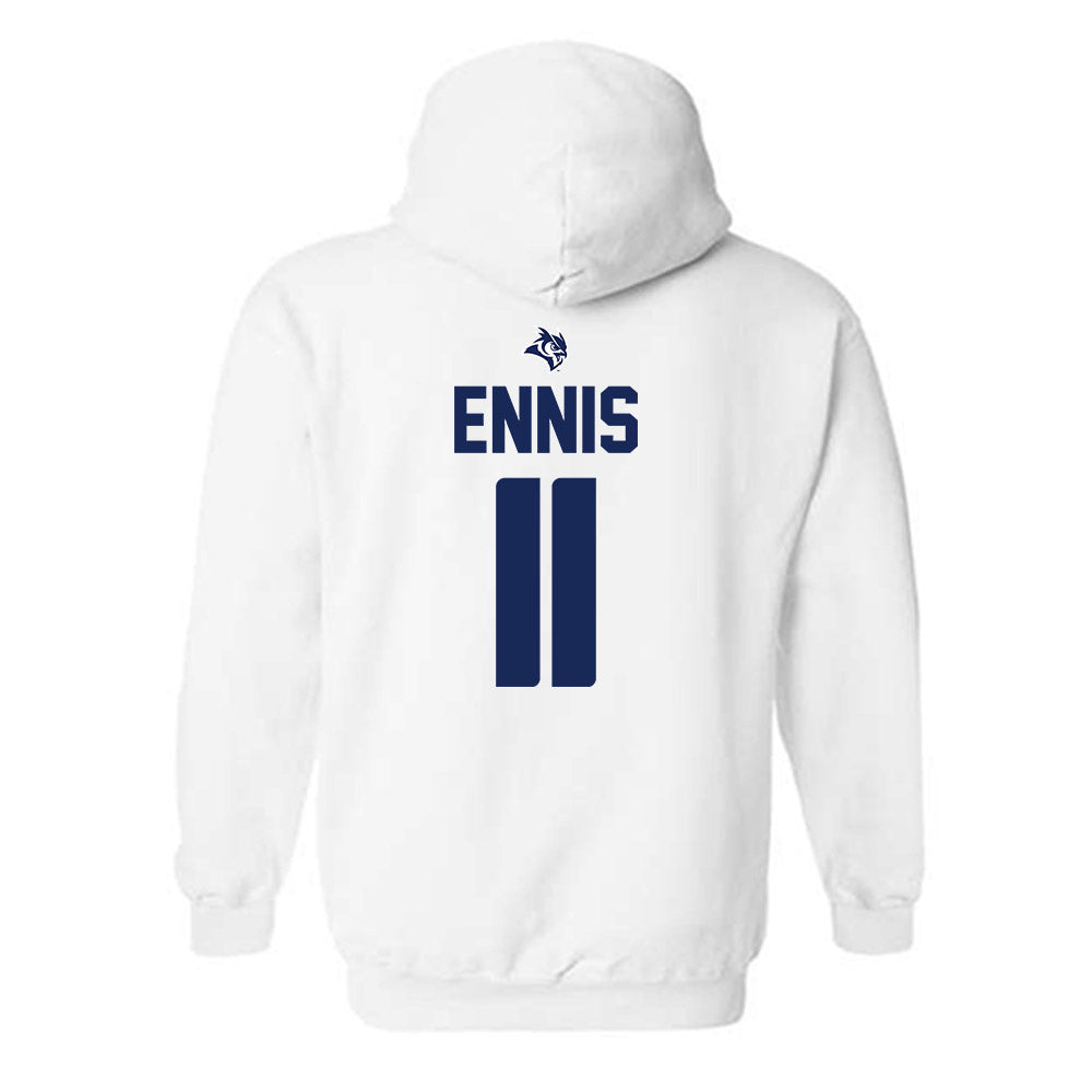 Rice - NCAA Women's Basketball : Dominique Ennis - Sports Shersey Hooded Sweatshirt