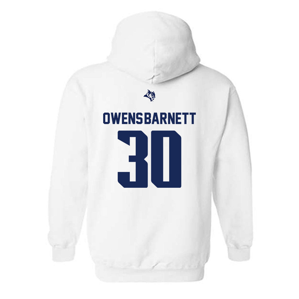 Rice - NCAA Women's Basketball : Jazzy Owens-Barnett - Sports Shersey Hooded Sweatshirt