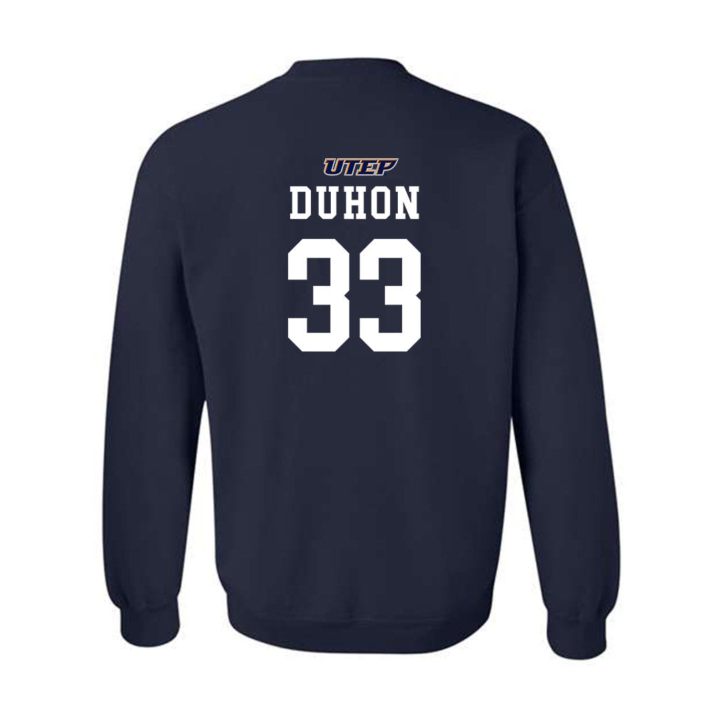 UTEP - NCAA Football : Kyran Duhon - Classic Shersey Crewneck Sweatshirt