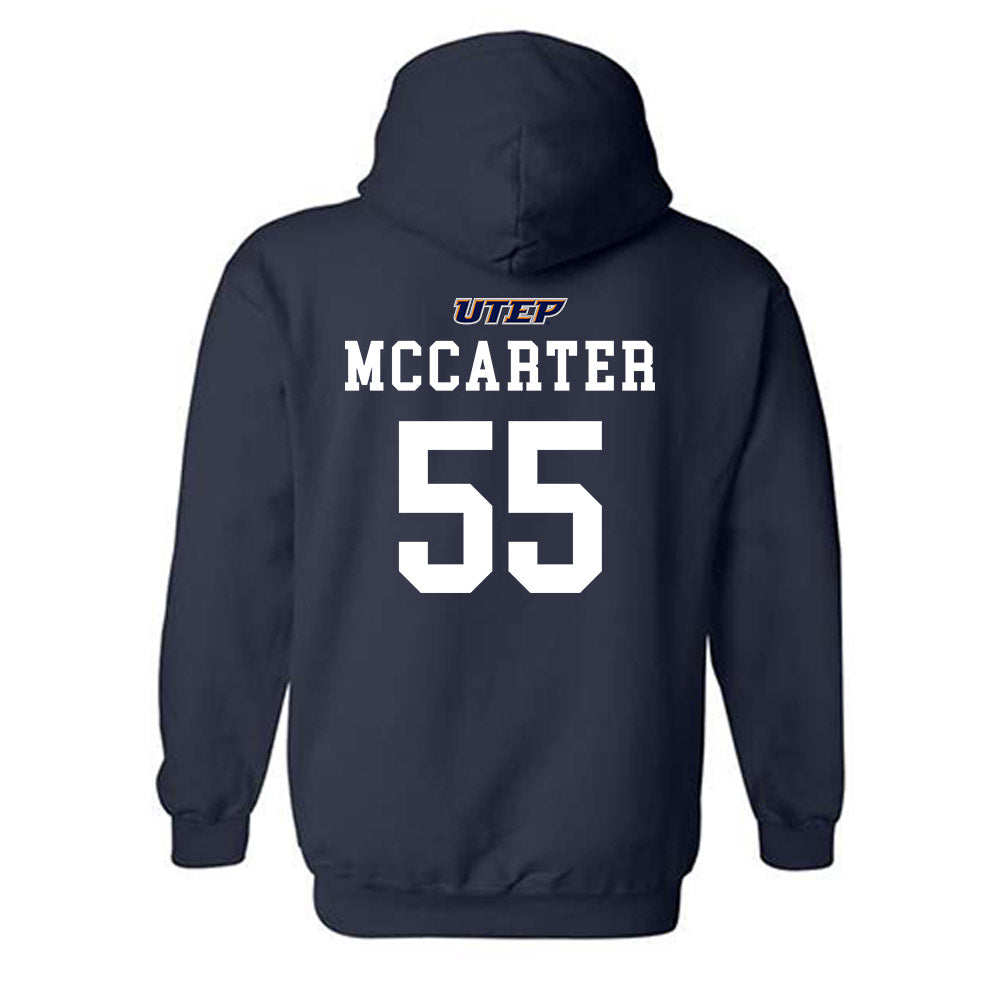 UTEP - NCAA Football : Allan McCarter - Classic Shersey Hooded Sweatshirt