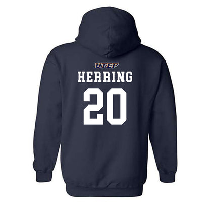 UTEP - NCAA Football : Kam Herring - Classic Shersey Hooded Sweatshirt