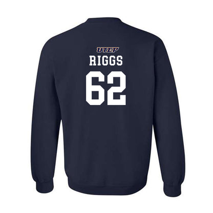 UTEP - NCAA Football : Jake Riggs - Crewneck Sweatshirt