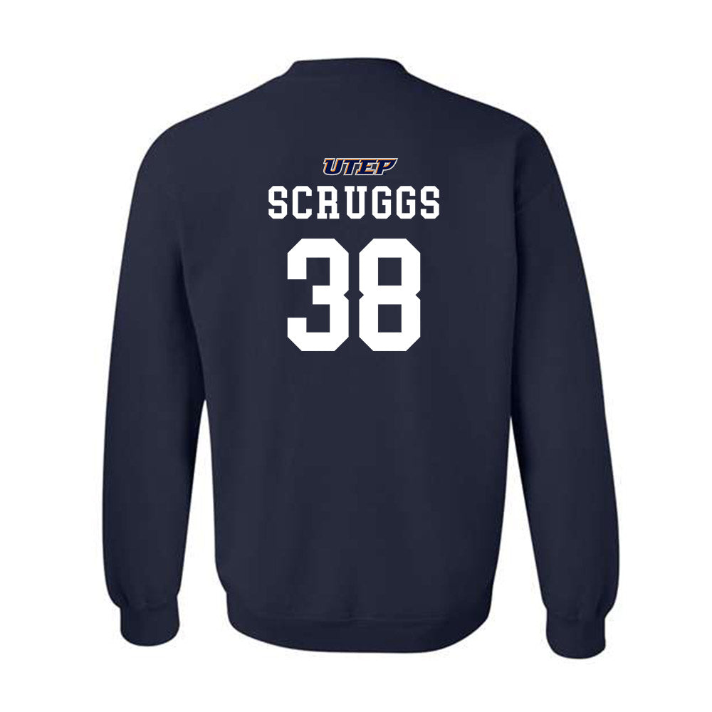 UTEP - NCAA Football : Evan Scruggs - Classic Shersey Crewneck Sweatshirt