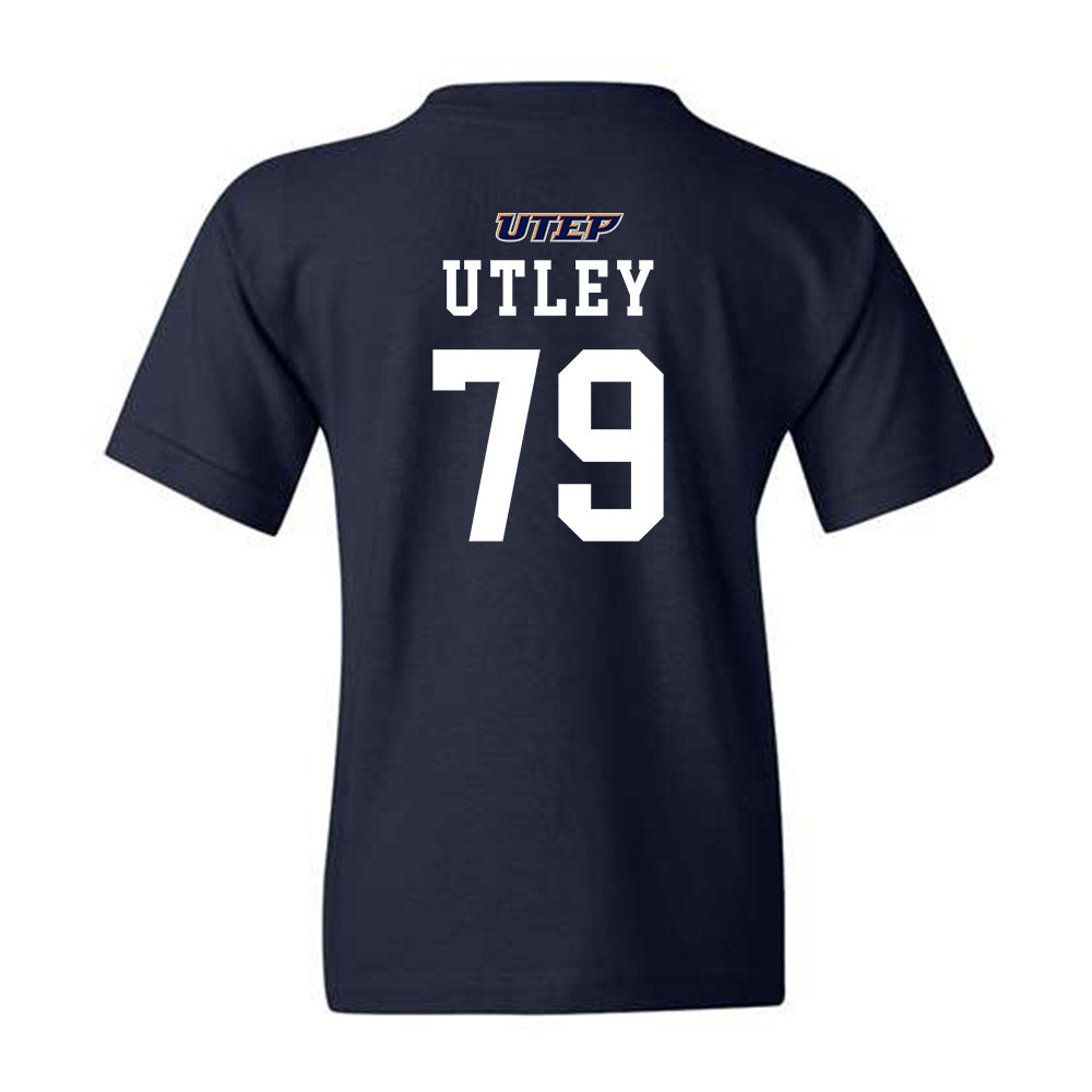 UTEP - NCAA Football : Jake Utley - Youth T-Shirt