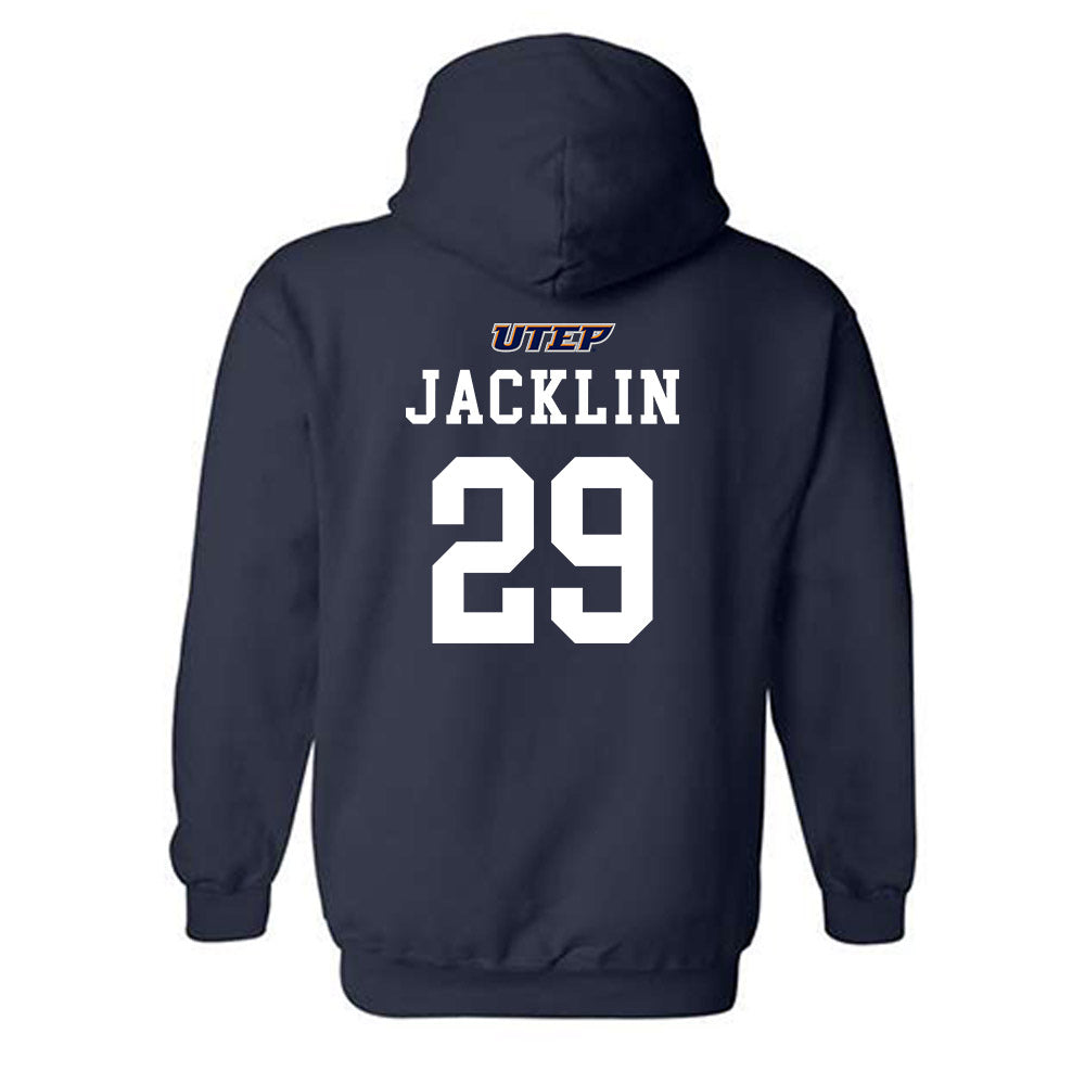 UTEP - NCAA Football : Adam Jacklin - Hooded Sweatshirt