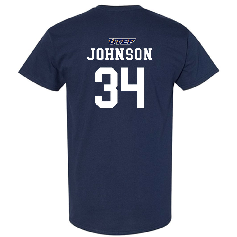 UTEP - NCAA Football : Xavier Johnson - Classic Shersey T-Shirt