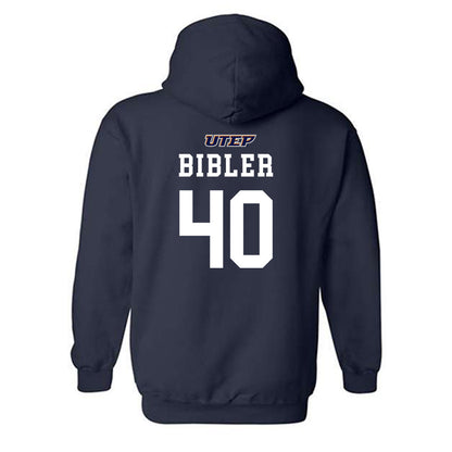 UTEP - NCAA Football : Chase Bibler - Hooded Sweatshirt