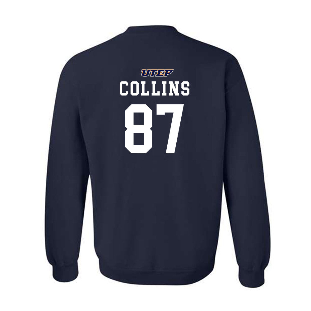 UTEP - NCAA Football : Martavious Collins - Classic Shersey Crewneck Sweatshirt