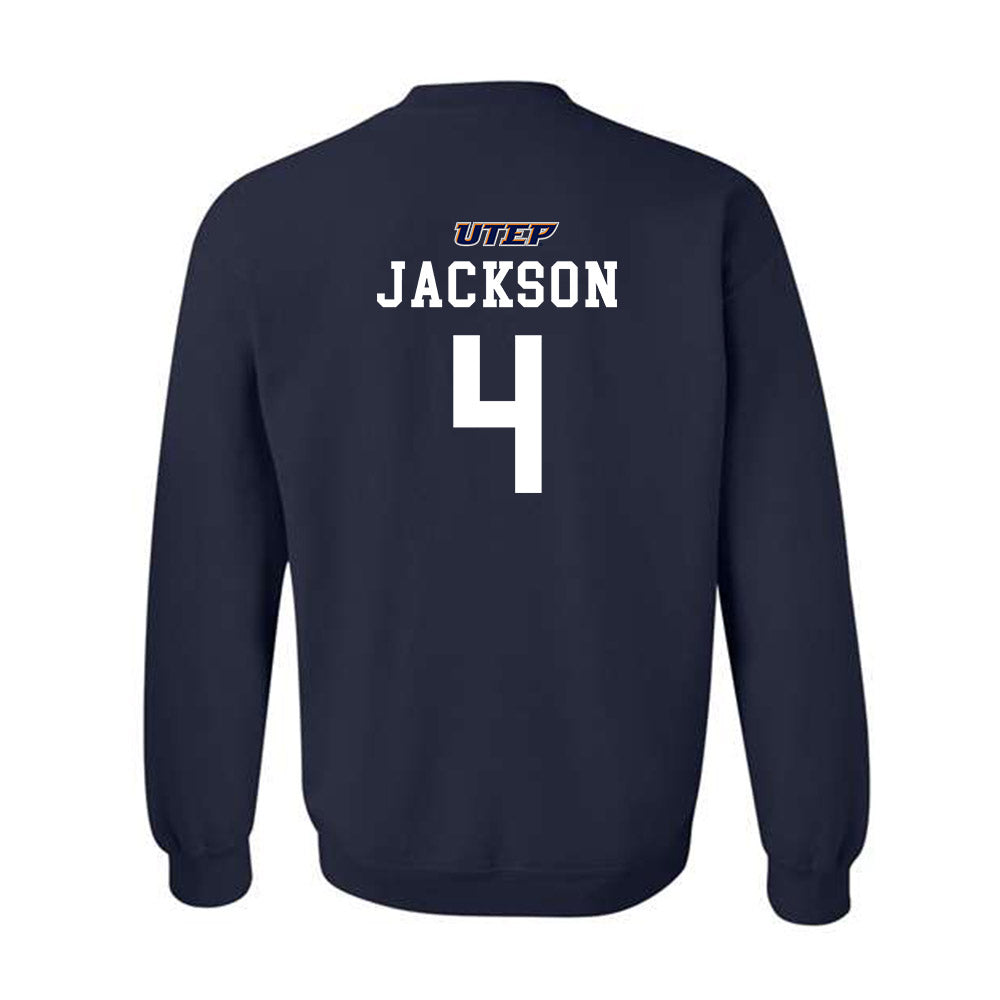 UTEP - NCAA Football : Jevon Jackson - Crewneck Sweatshirt