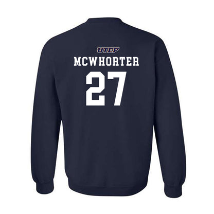 UTEP - NCAA Football : Miles McWhorter - Crewneck Sweatshirt