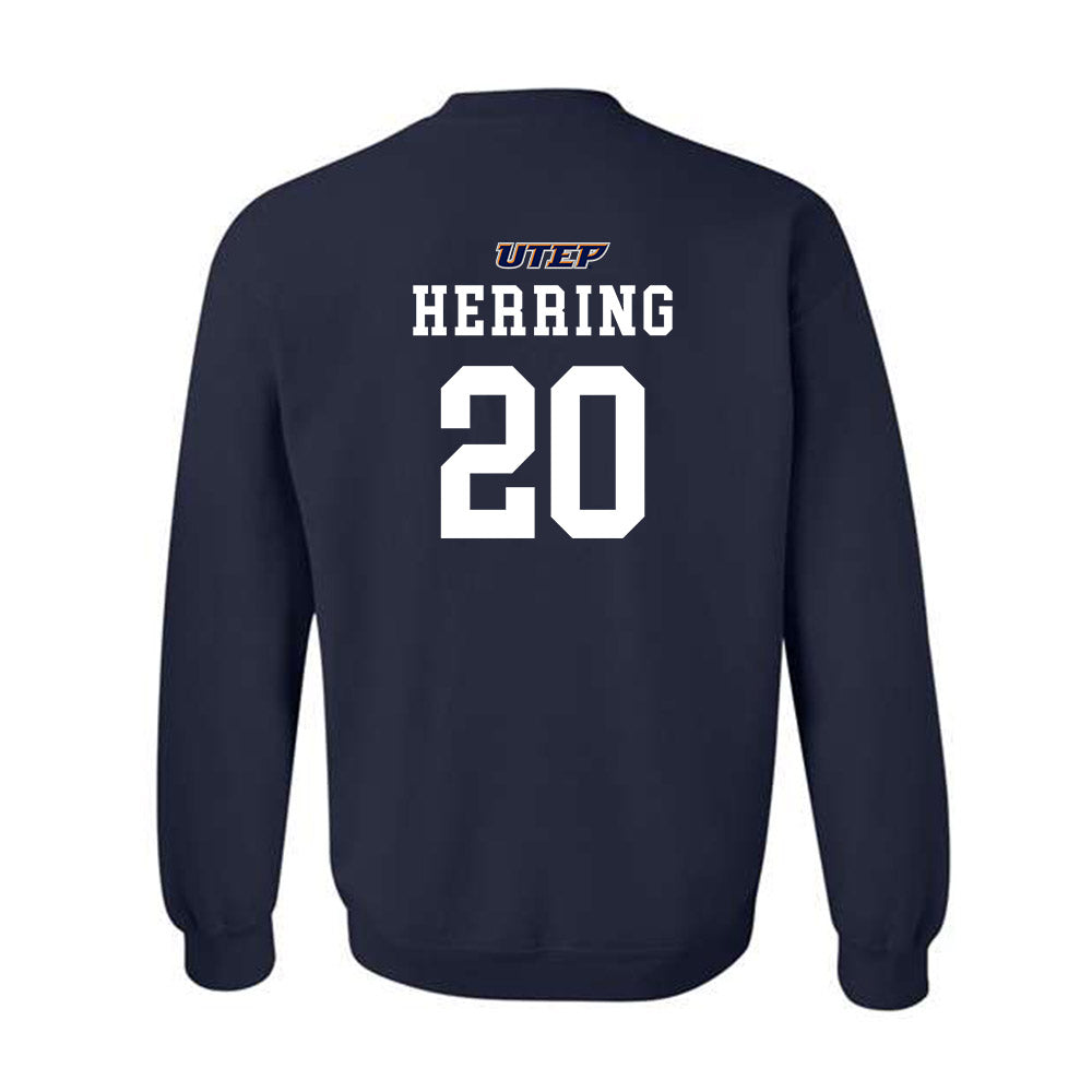 UTEP - NCAA Football : Kam Herring - Classic Shersey Crewneck Sweatshirt