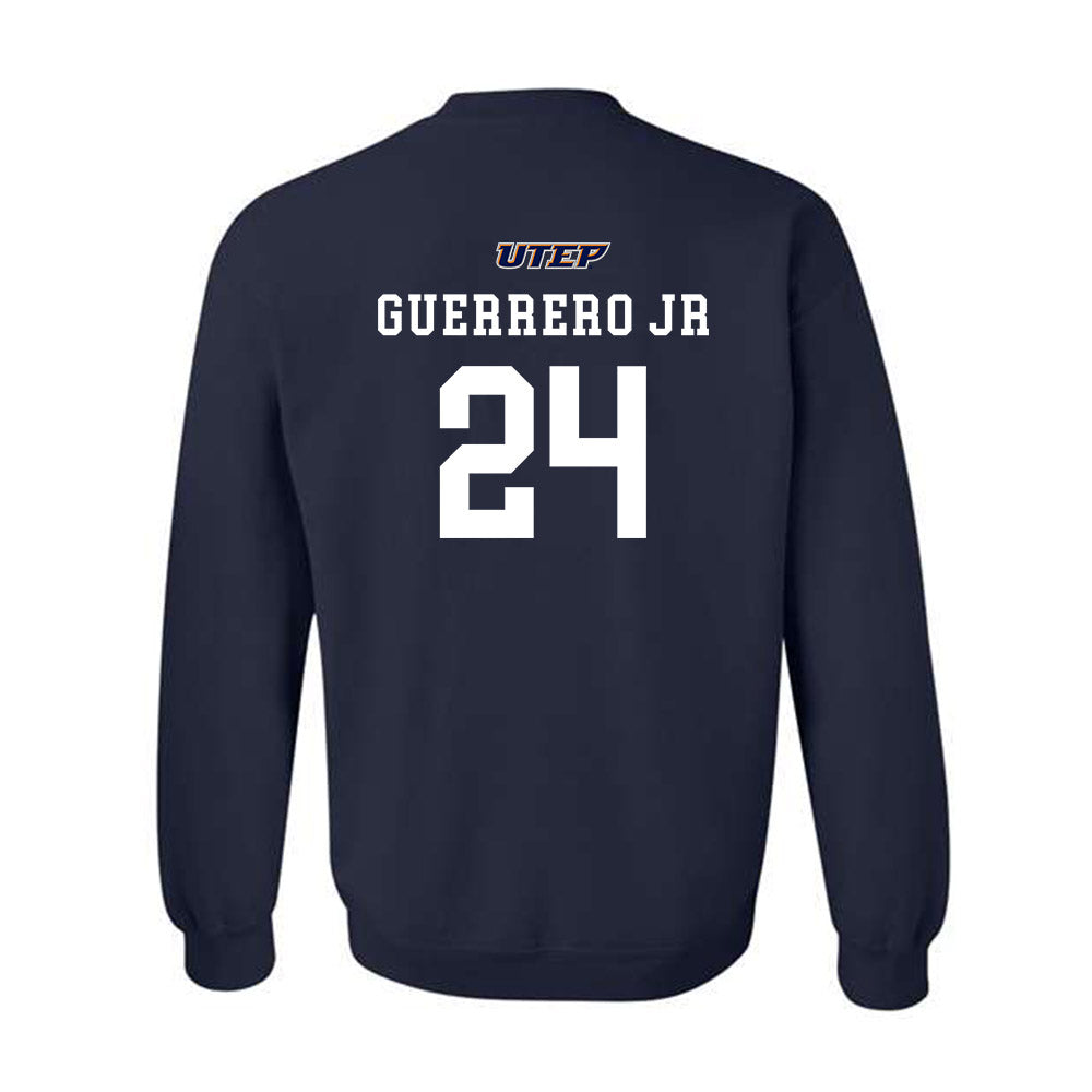 UTEP - NCAA Football : Jaime Guerrero Jr - Classic Shersey Crewneck Sweatshirt