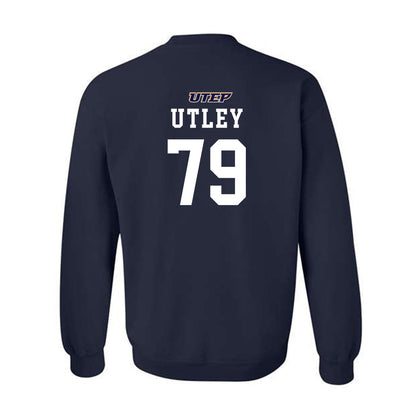 UTEP - NCAA Football : Jake Utley - Crewneck Sweatshirt