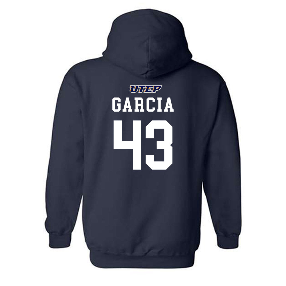 UTEP - NCAA Football : Edgar Garcia - Classic Shersey Hooded Sweatshirt