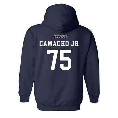 UTEP - NCAA Football : Juan Camacho Jr - Classic Shersey Hooded Sweatshirt