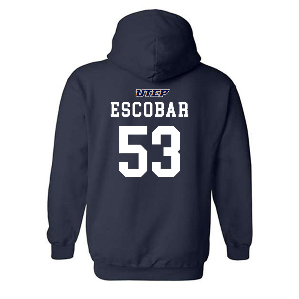 UTEP - NCAA Football : Ivan Escobar - Hooded Sweatshirt