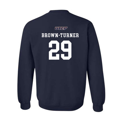 UTEP - NCAA Football : Dylan Brown-Turner - Classic Shersey Crewneck Sweatshirt