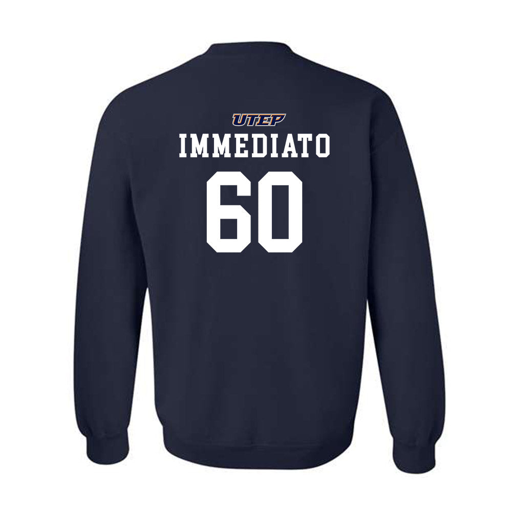 UTEP - NCAA Football : Joseph Immediato - Crewneck Sweatshirt