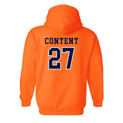 UTEP - NCAA Football : Justin Content - Hooded Sweatshirt