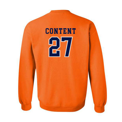 UTEP - NCAA Football : Justin Content - Crewneck Sweatshirt