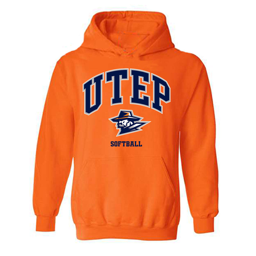 UTEP - NCAA Softball : Iliana Mu�oz - Hooded Sweatshirt-0