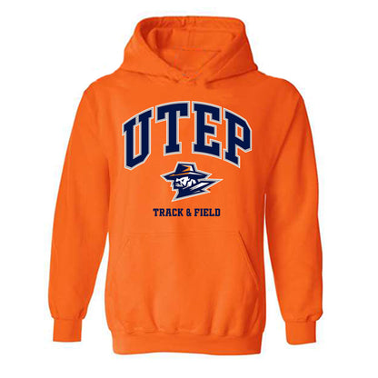UTEP - NCAA Men's Track & Field : Mathew Polk - Hooded Sweatshirt-0