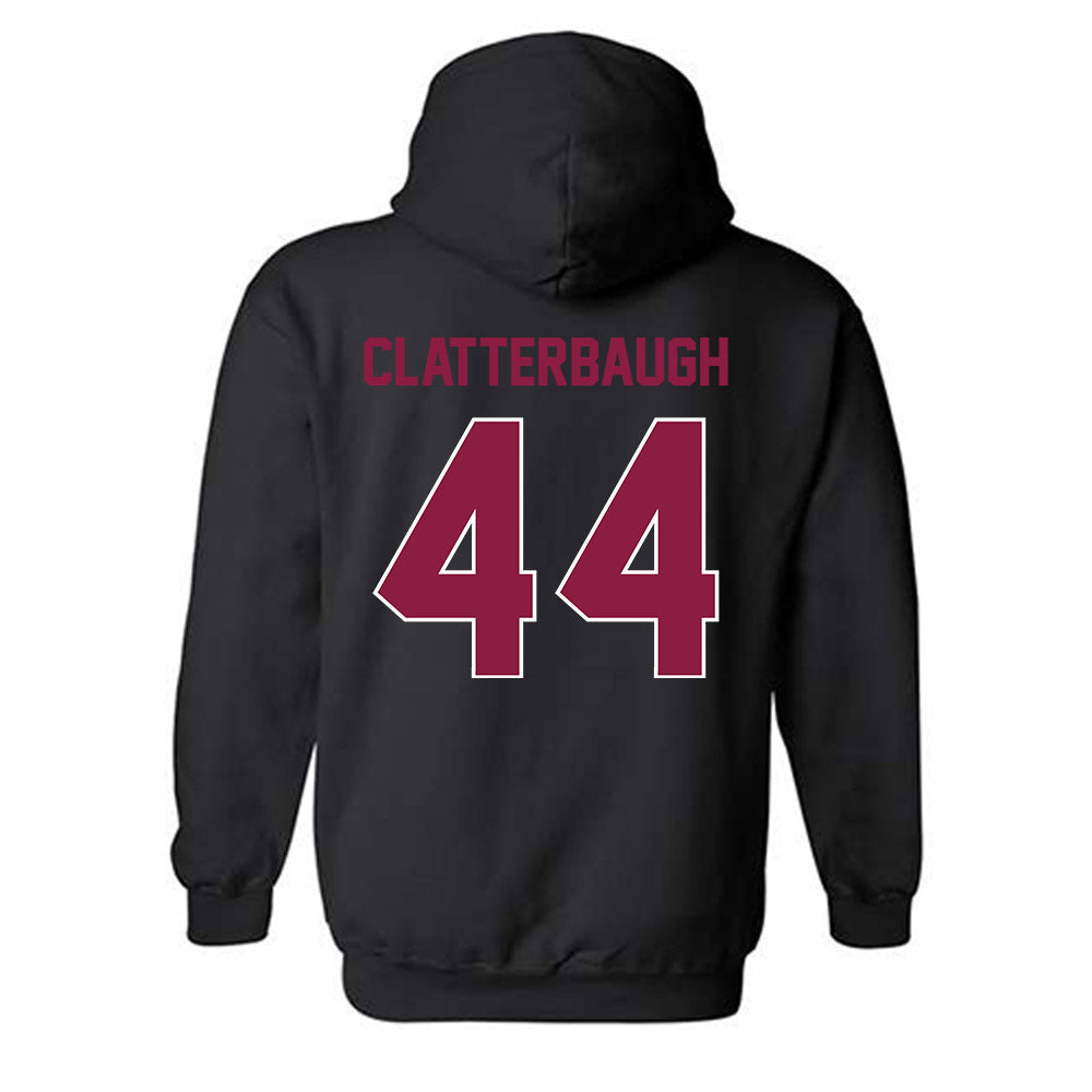 Virginia Tech - NCAA Football : Brett Clatterbaugh - Sports Shersey Hooded Sweatshirt-1