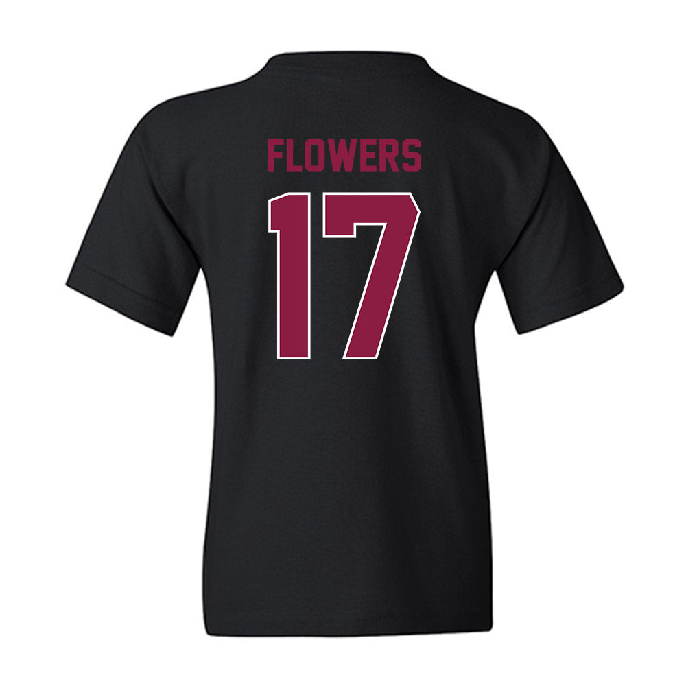 Virginia Tech - NCAA Football : Tyson Flowers - Sports Shersey Youth T-Shirt-1