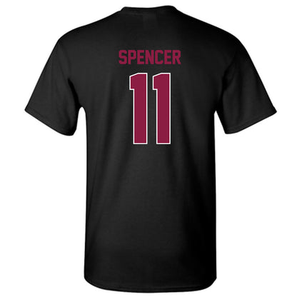 Virginia Tech - NCAA Football : Isaiah Spencer - Sports Shersey T-Shirt-1