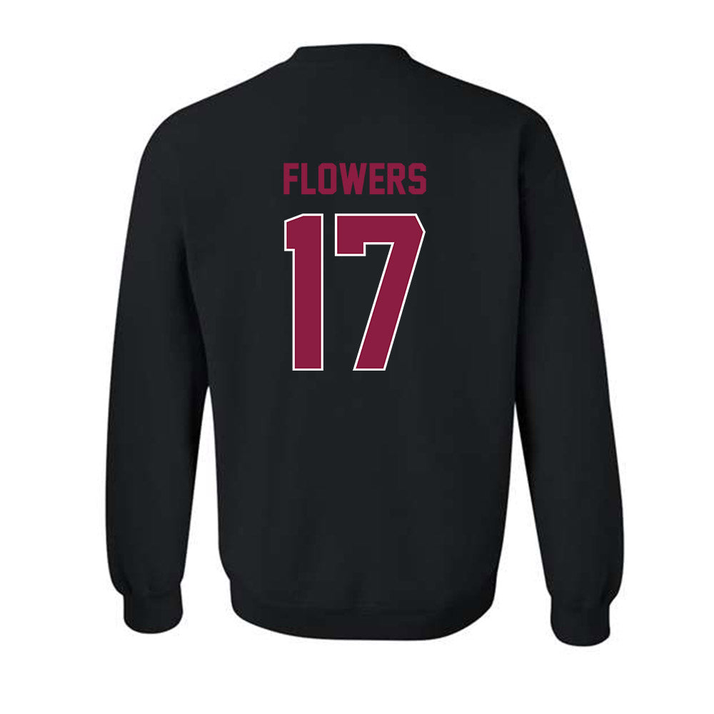 Virginia Tech - NCAA Football : Tyson Flowers - Sports Shersey Crewneck Sweatshirt-1
