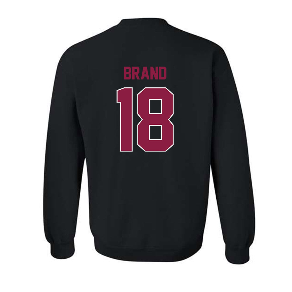 Virginia Tech - NCAA Football : AJ Brand - Sports Shersey Crewneck Sweatshirt-1