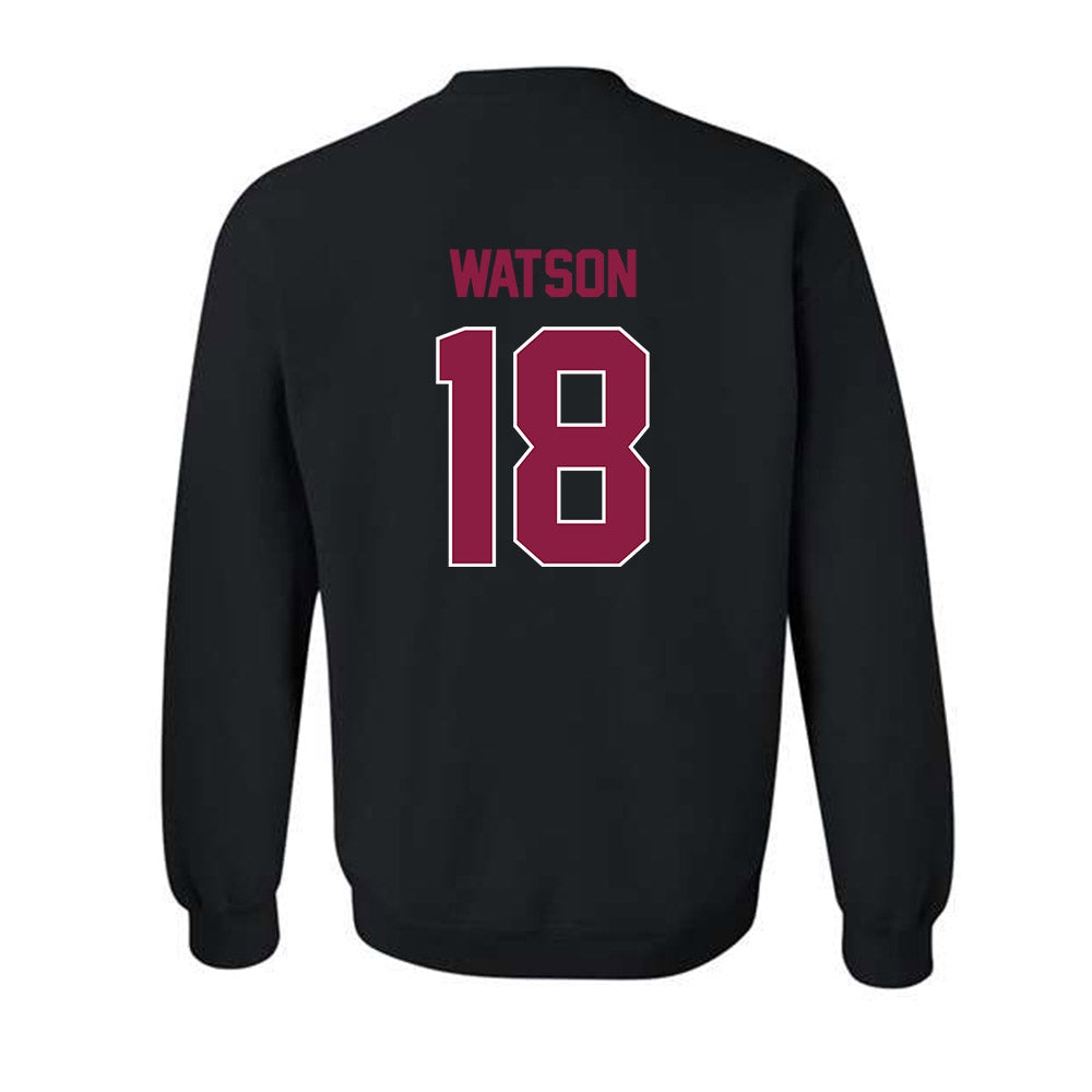 Virginia Tech - NCAA Football : William Watson - Sports Shersey Crewneck Sweatshirt-1