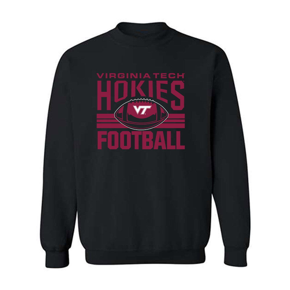 Virginia Tech - NCAA Football : Zeke Wimbush - Sports Shersey Crewneck Sweatshirt