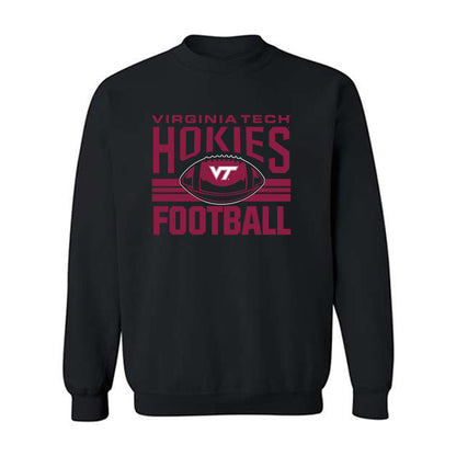 Virginia Tech - NCAA Football : Aycen Stevens - Sports Shersey Crewneck Sweatshirt-0