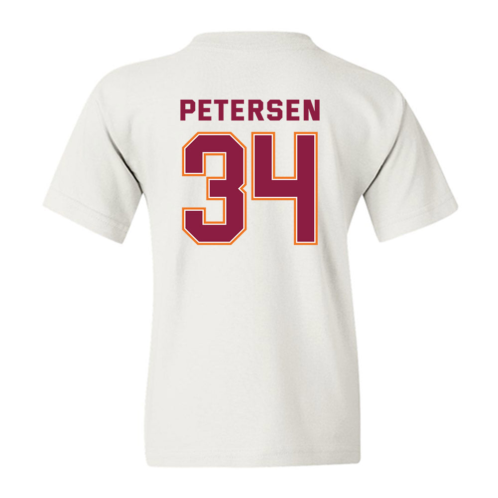 Virginia Tech - NCAA Women's Basketball : Kayl Petersen - Sports Shersey Youth T-Shirt-1