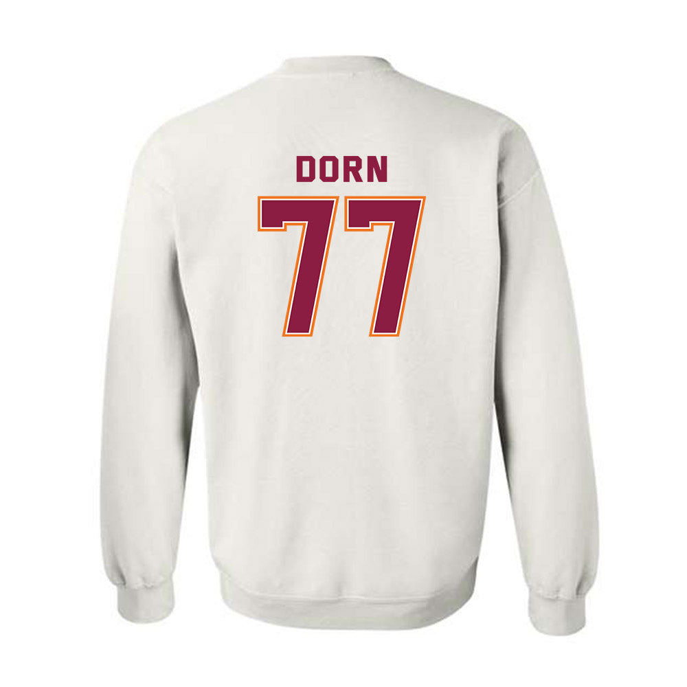 Virginia Tech - NCAA Men's Basketball : Antonio Dorn - Sports Shersey Crewneck Sweatshirt-1