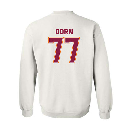 Virginia Tech - NCAA Men's Basketball : Antonio Dorn - Sports Shersey Crewneck Sweatshirt-1