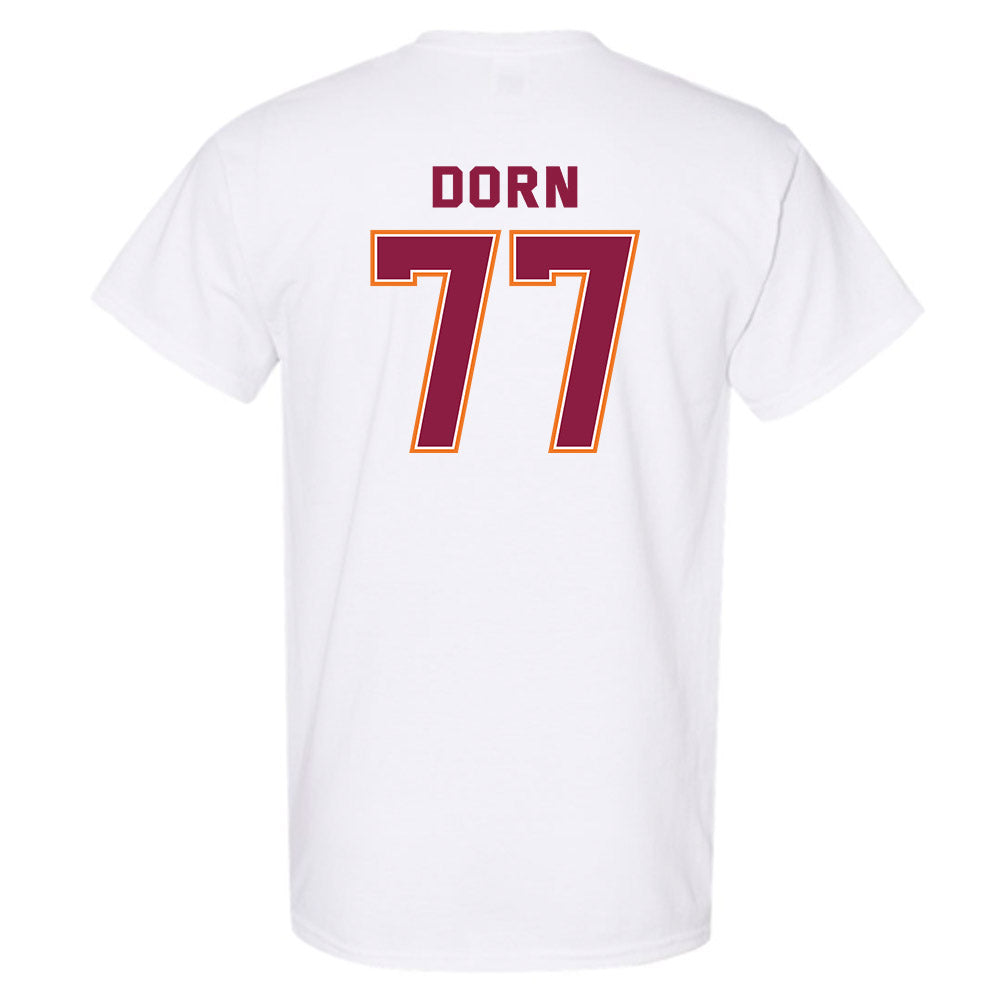 Virginia Tech - NCAA Men's Basketball : Antonio Dorn - Sports Shersey T-Shirt-1