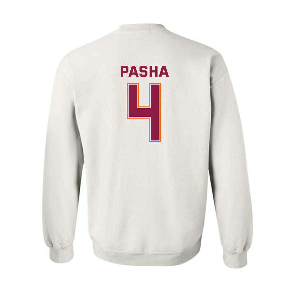 Virginia Tech - NCAA Men's Basketball : Izaiah Pasha - Sports Shersey Crewneck Sweatshirt-1