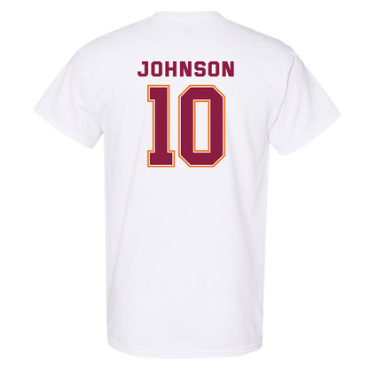Virginia Tech - NCAA Men's Basketball : Tyler Johnson - Sports Shersey T-Shirt-1