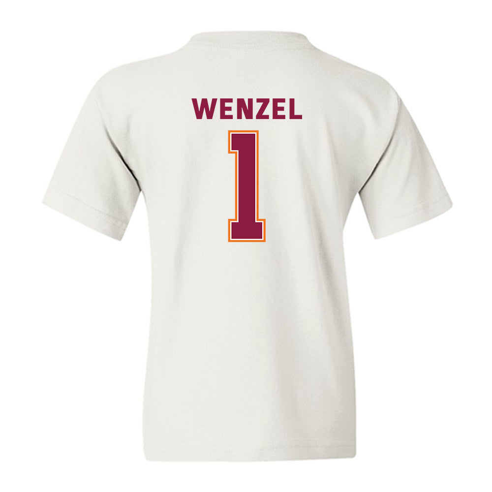 Virginia Tech - NCAA Women's Basketball : Carleigh Wenzel - Sports Shersey Youth T-Shirt-1
