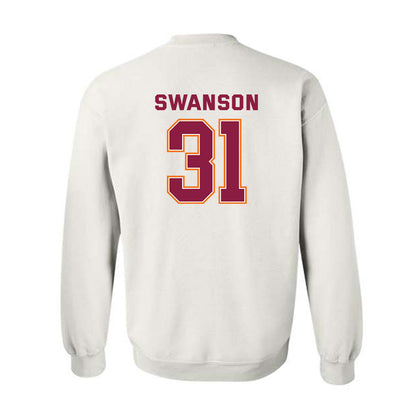 Virginia Tech - NCAA Women's Basketball : Sophie Swanson - Sports Shersey Crewneck Sweatshirt-1