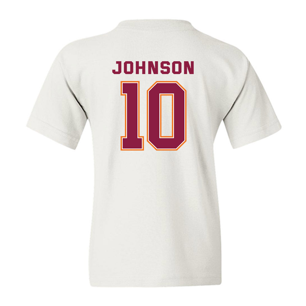 Virginia Tech - NCAA Men's Basketball : Tyler Johnson - Sports Shersey Youth T-Shirt-1